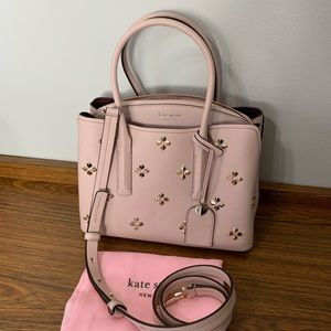 Blush Kate Spade Studded Satchel